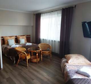 Отели типа «постель и завтрак» Jaśminowy Gaj Иновроцлав Трехместный номер с собственной ванной комнатой-3